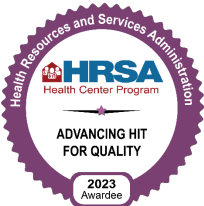 HRSA Badge Advancing Hit For Quality