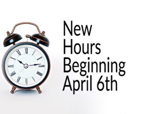 Horas nuevas a partir del 6 de abril